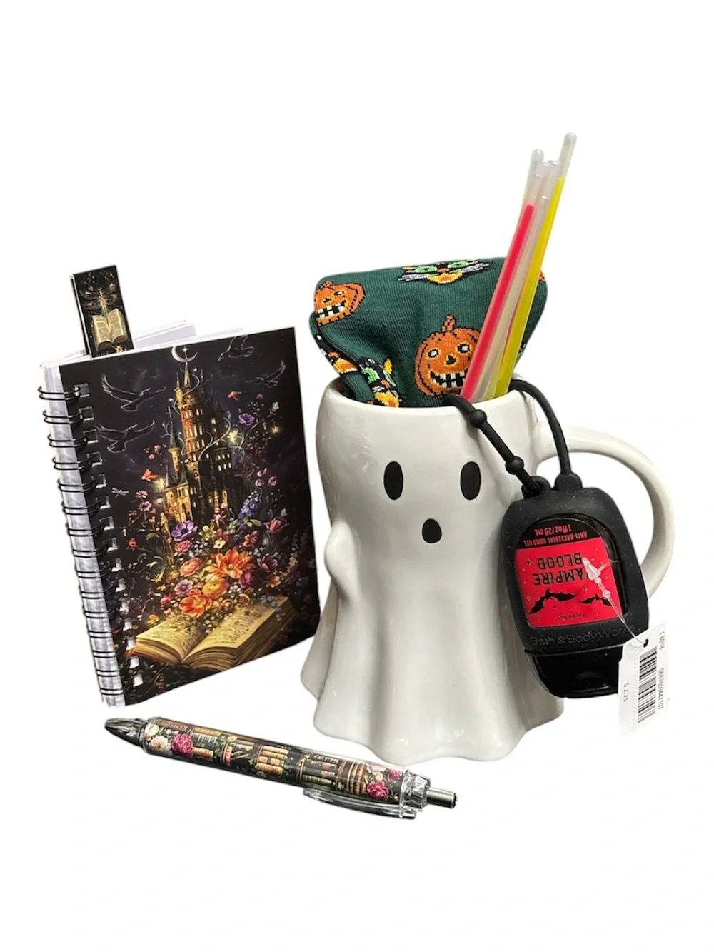 Halloween Ghost Mug Gift Basket Set - Hyde & EEK, Bath & Body Works